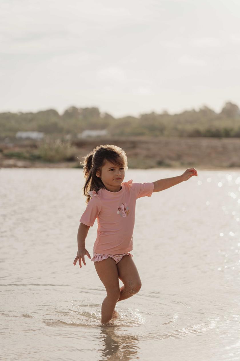 T-shirt de bain Little Dutch rose