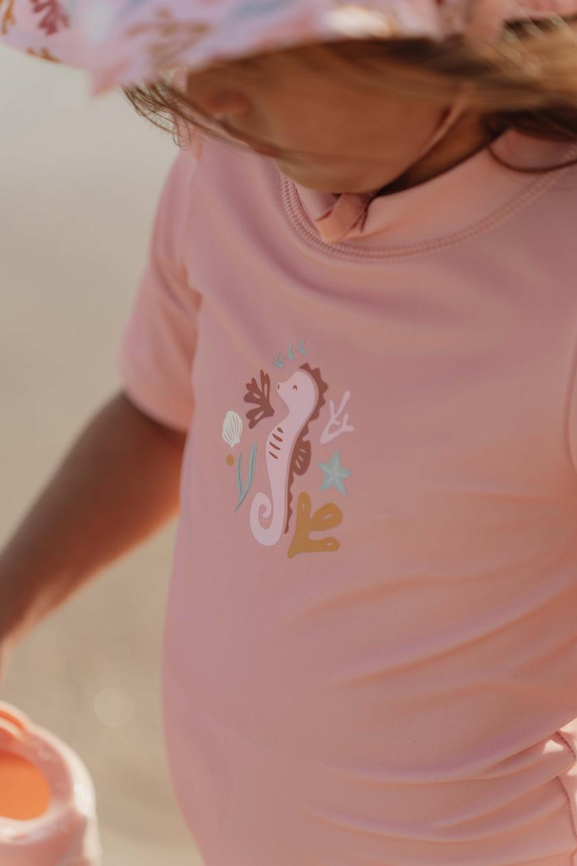 T-shirt de bain Little Dutch rose