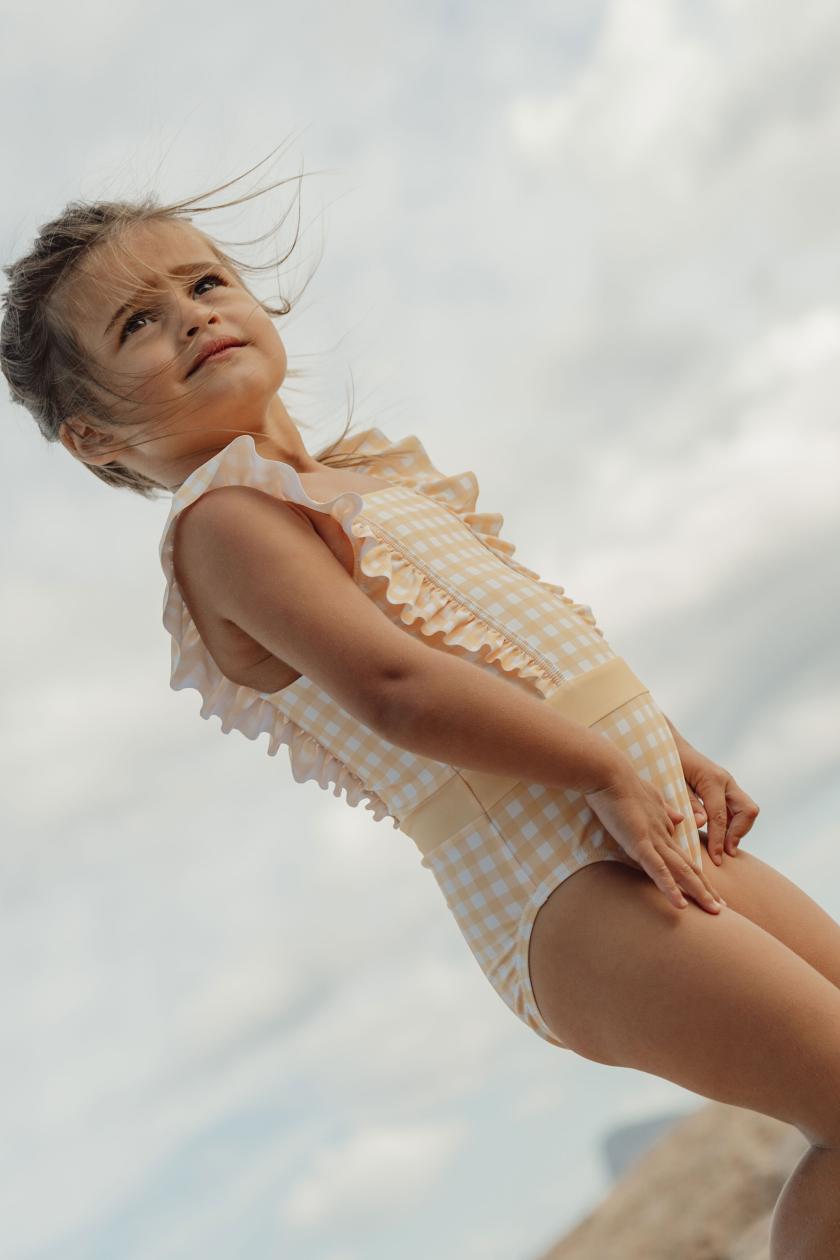 Maillot de bain Little Dutch jaune