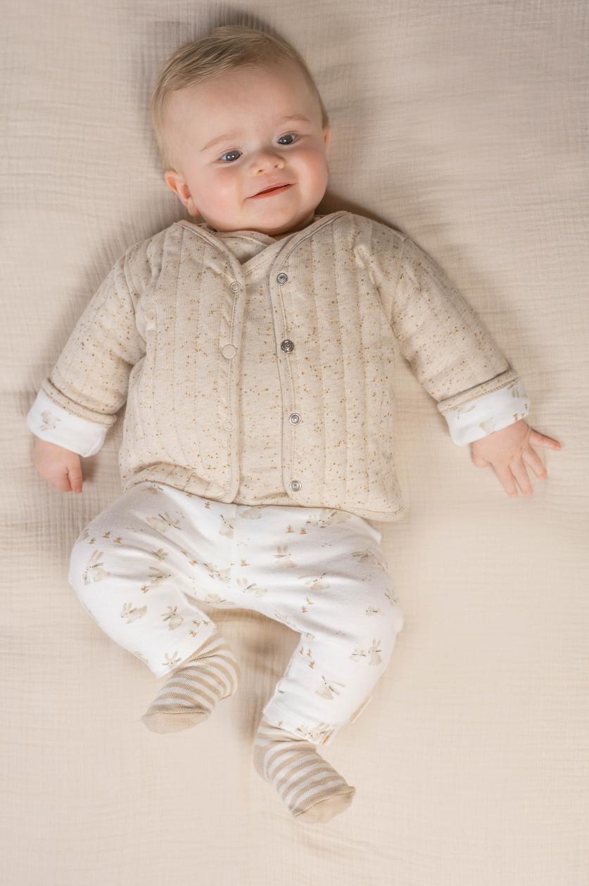 Cardigan réversible Little Dutch baby bunny